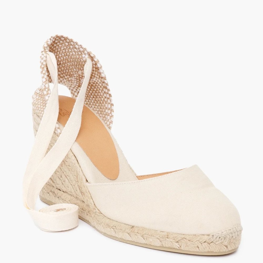 Castañer Carina Canvas Wedge Sandal